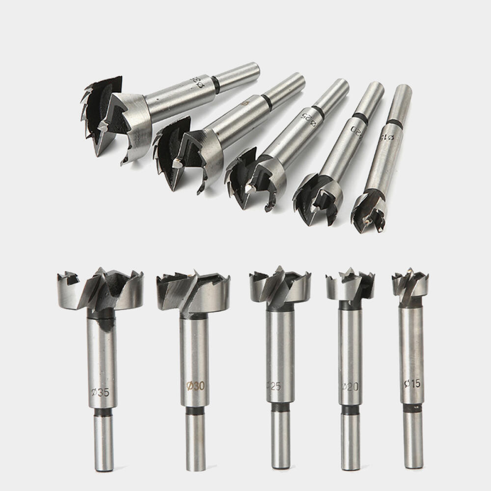 6 มม.-60 มม.Multi-ฟัน Sharp Fortner งานไม้เครื่องมือ Hole Saw บานพับน่าเบื่อเจาะ Bits รอบ Shank เครื่องตัดเหล็กคาร์บอนสูง
