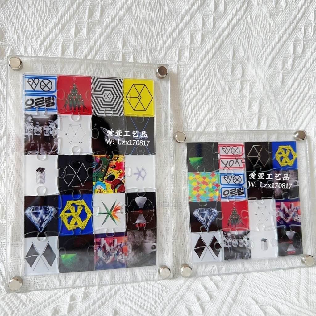 สินค้าใหม่ ฝาครอบอัลบั้ม Exo รองรับสินค้าปริศนาอะคริลิค ในเหตุการณ์