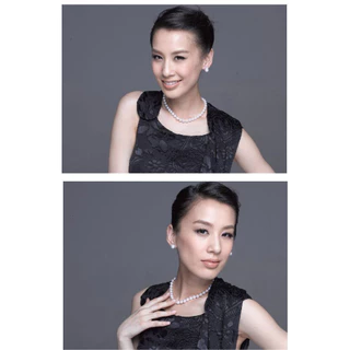 สร้อยคอมุกเทียม หรูหรา