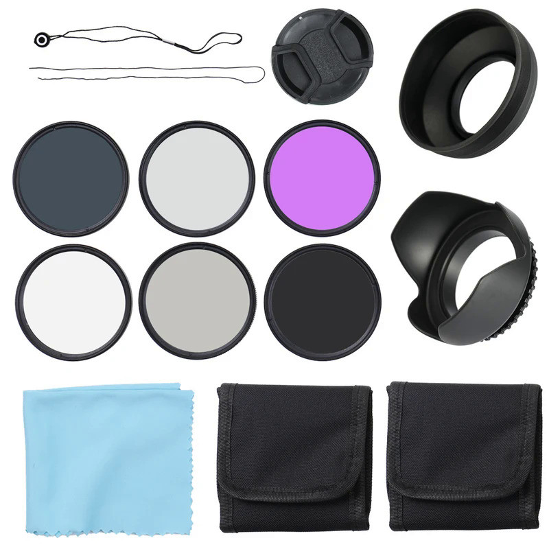 Andoer 52mm/58mm Camera UV CPL FLD Lens Filters Kit and Altura Photo ND Neutral Density Filter Set P