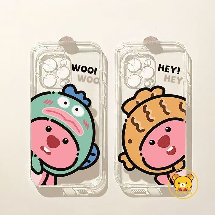 การ์ตูนสีเขียวและสีเหลืองHooded Loopyเคสโทรศัพท์สําหรับOPPO A93 A94 A95 A96 A97 A98 4G 5G A9 A5 2020