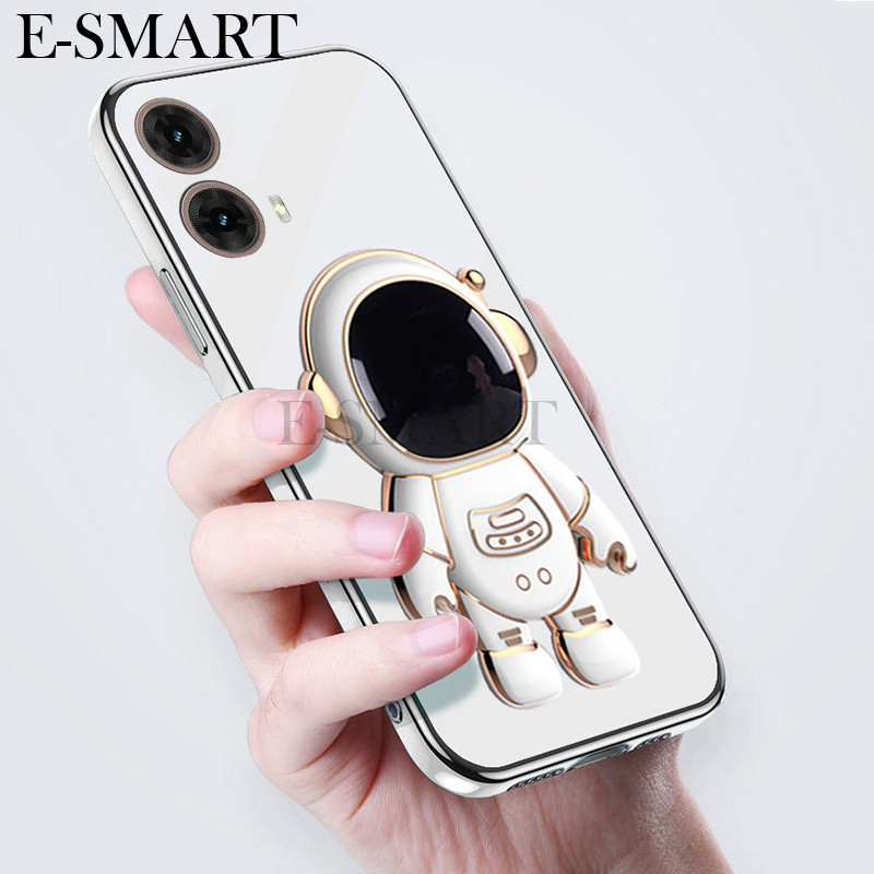 สําหรับ Moto G85 กรณี Shining Maple Leaf Design ชุบอ่อนสําหรับ Motorola Moto G85 ปกหลังเคสโทรศัพท์