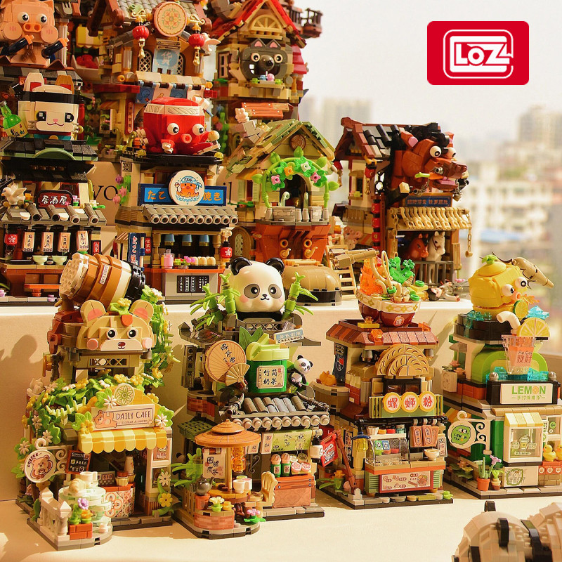 [คลังสินค้าพร้อม] Loz Mini บล็อกตัวต่ออนุภาคขนาดเล็กประกอบของเล่นสาวของขวัญ