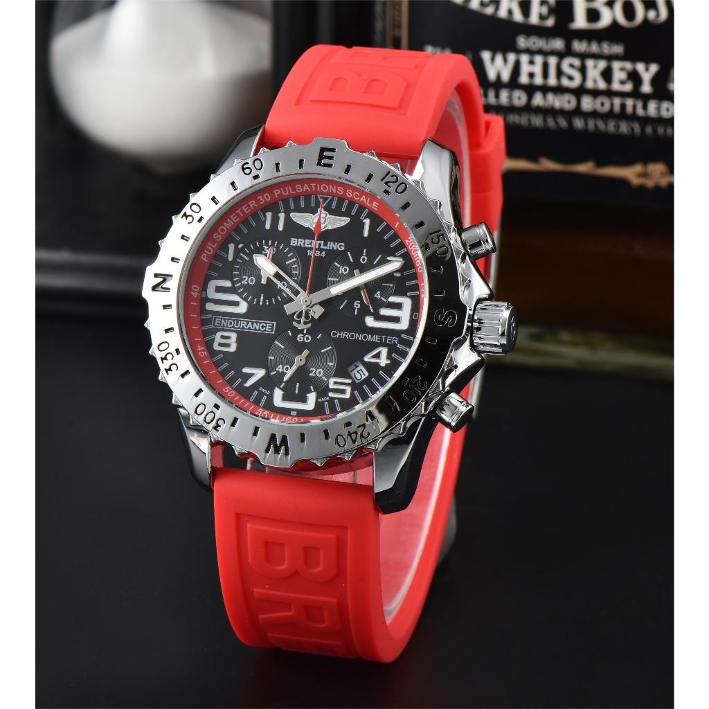 Breitling Centennial Professional Series Quartz Movement Endurance Sports Mens Watch Rui Watch หน้าป