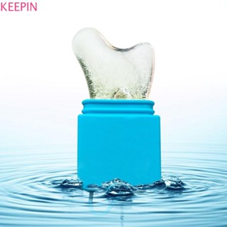 Keepin ลูกกลิ้งหน้าน้ําแข็งซิลิโคน, Gua Sha Cold Therapy Ice…
