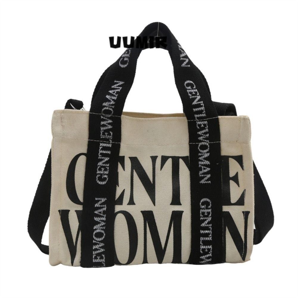 UUMIR กระเป๋าหิ้วพิมพ์ลาย GENTLEWOOMAN กระเป๋าสะพายไหล่