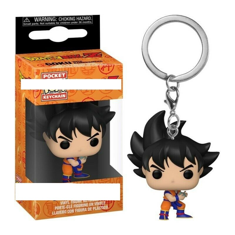 Funko POP ! พวงกุญแจ จี้ตุ๊กตา Dragon Ball Super Z Goku Vegeta Gotenks