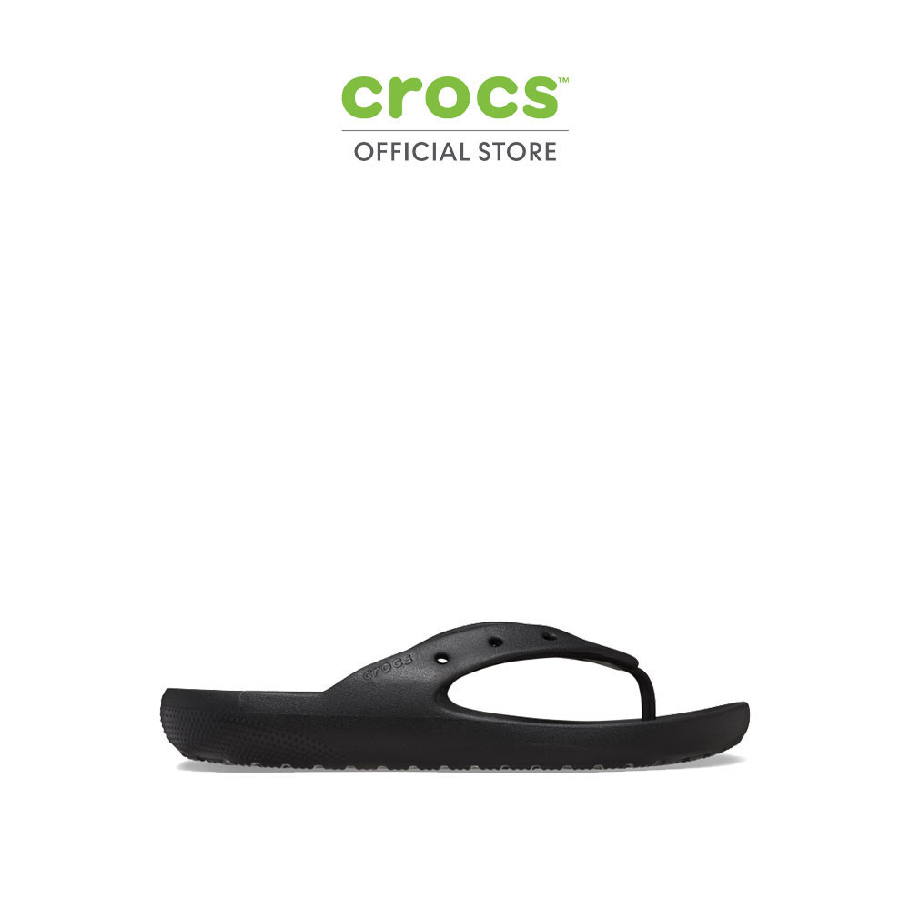 CROCS รองเท้าแตะผู้ใหญ่ CLASSIC V2 FLIP รุ่น 209402001 - BLACK