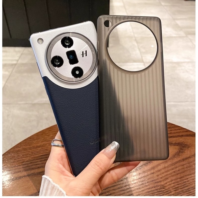 Simple Stripe เคส PP บางเฉียบสําหรับ OPPO Find X7 Ultra Oneplus 1+12 ACE2 Pro Casing Matte ไม่เหลืองกันกระแทก