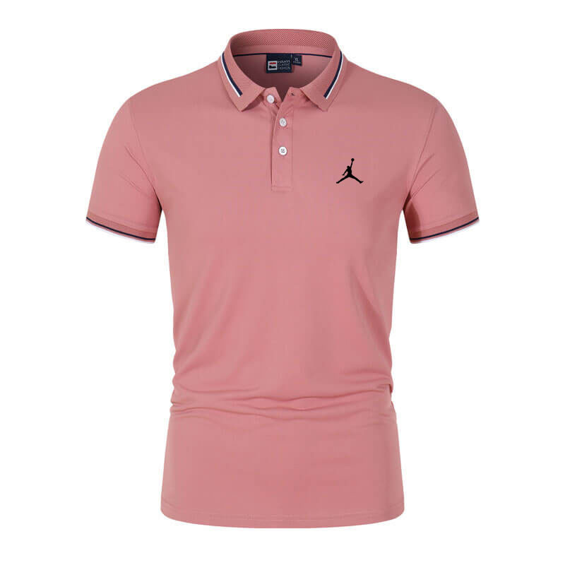 8 สีฤดูร้อนแฟชั่นธุรกิจชายเสื้อเสื้อโปโลแขนสั้น Man Tops M-4Xl ในสต็อก 0160