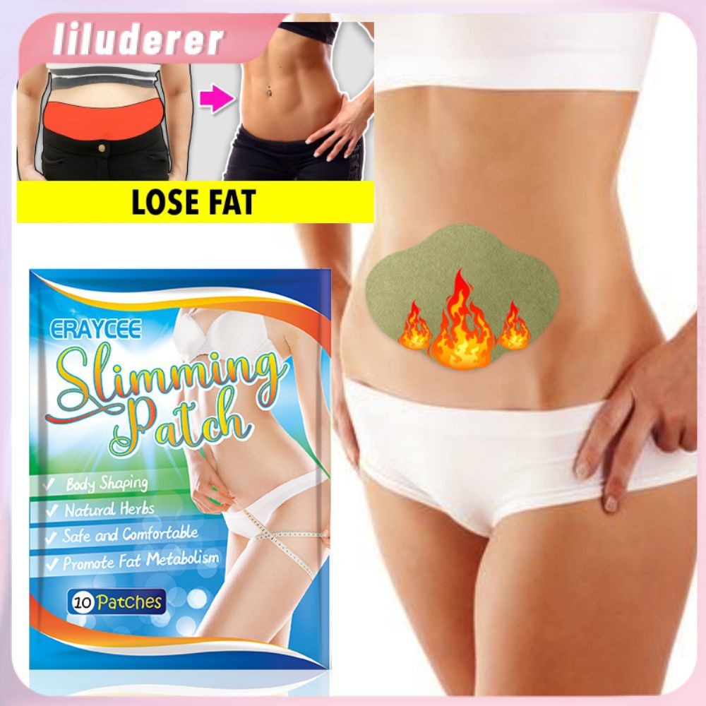Eraycee Slimming สติกเกอร์ลดไขมัน สติกเกอร์ปรับรูปร่างหน้าท้อง สติกเกอร์ผลิตภัณฑ์ลดไขมันจากส่วนผสมธรรมชาติ HO