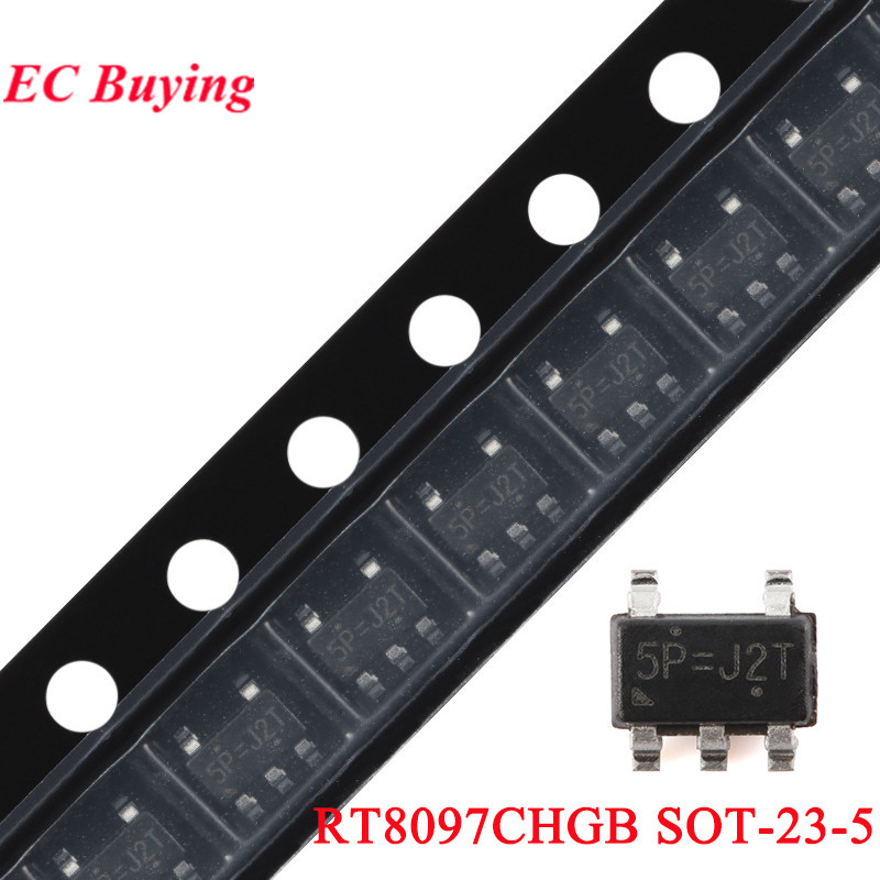 10 ชิ้น/5 ชิ้น RT8097 RT8097C RT8097CHGB SOT-23-5 5P J2T 2A 1MHz 6V CMCOT Synchronous Buck Converter
