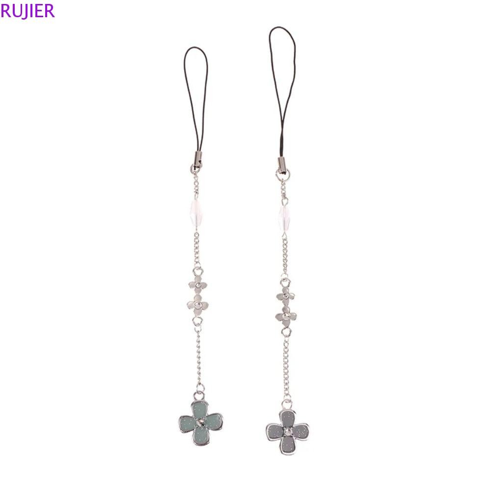 RUJIER จาก Me To You พวงกุญแจ, Kuronuma Sawako Kazehaya Shouta Four Leaf Flower Phone Strap, Charm K