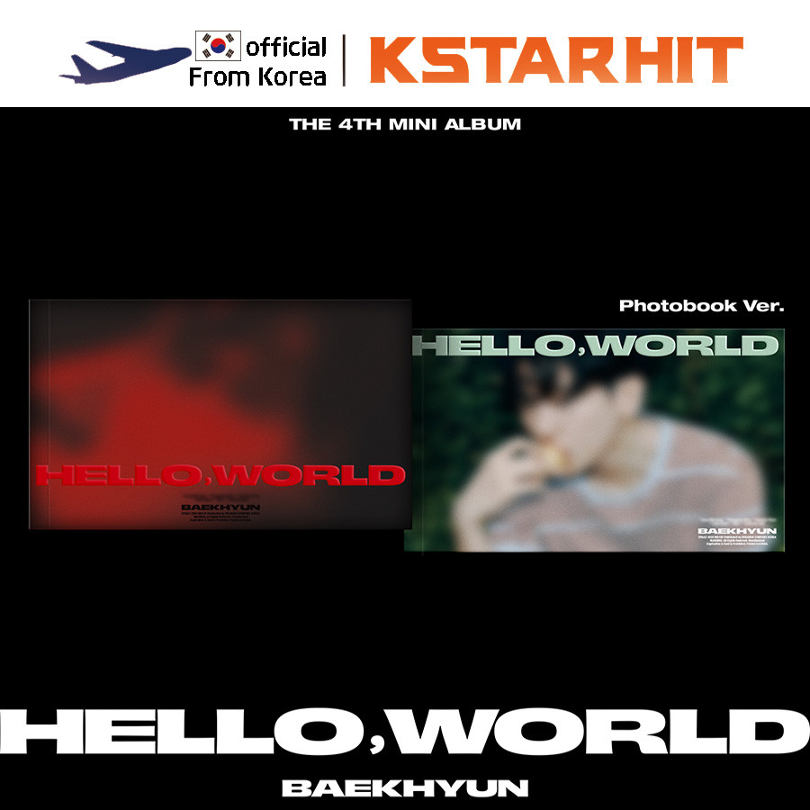 (Photobook Ver.) BAEKHYUN - Hello World (4th mini album)