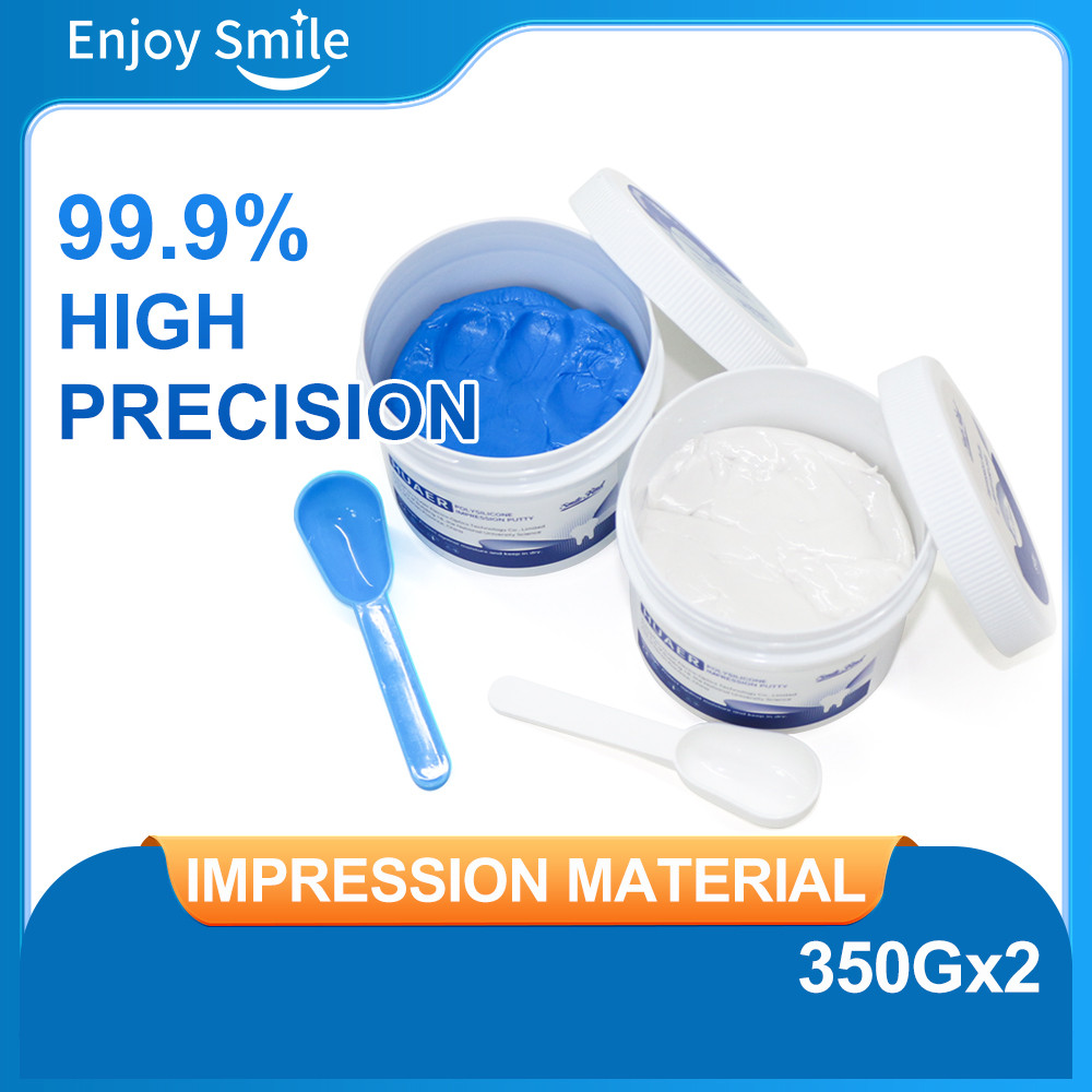 ยางซิลิโคนฟัน Impression Putty วัสดุทันตกรรมซิลิโคน Light Heavy Body ฟันจัดฟันชุดปั้น