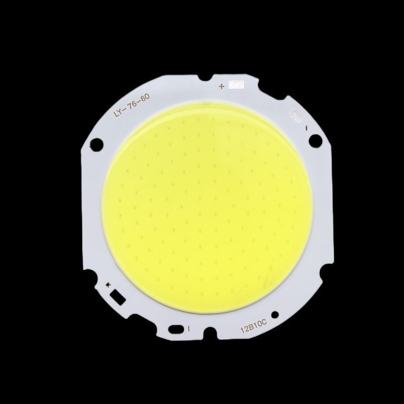 7660 High Power LED COB ชิปแหล่งกําเนิดแสง DC30V 150V สําหรับลงหลอดไฟ 50W สีขาวเย็น 5000LM สําหรับ DIY LED หลอดไฟน้ําท่วม