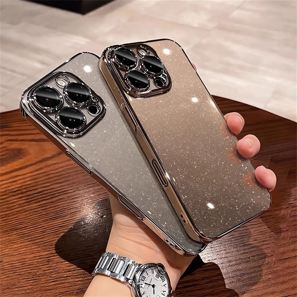 Desert Titanium Shiny Dotsเคสโทรศัพท์โปร่งใสสําหรับIPhone รูปที่ 2