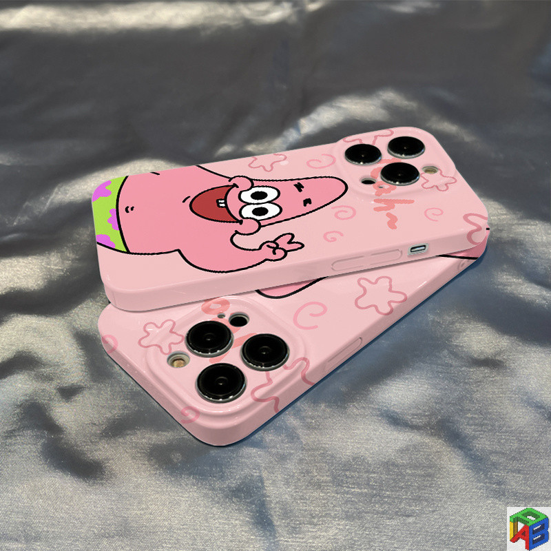 เคสโทรศัพท์ Patrick Star Apple 16/15promax น่ารัก Film iPhone11/12/13Pro Max 14plus 7/8plus Xsmax เคสแข็ง