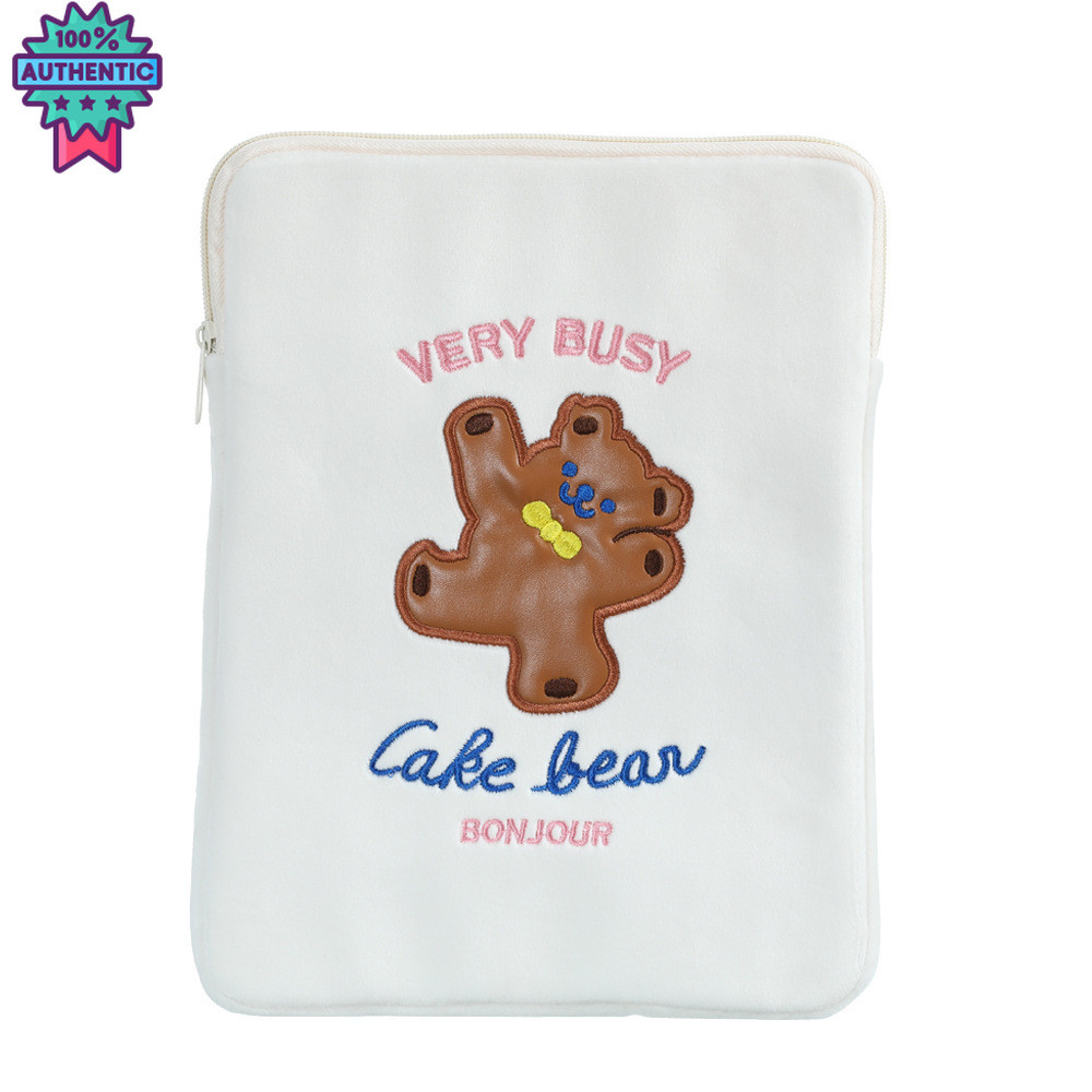 กระเป๋าใส่ ไอแพด Gen7/Gen8 10.2 Air4/10.9 11Pro/11นิ้วเนทอล Milkjoy เกาหลี น่ารัก หมีกระเป๋าiPad11นิ