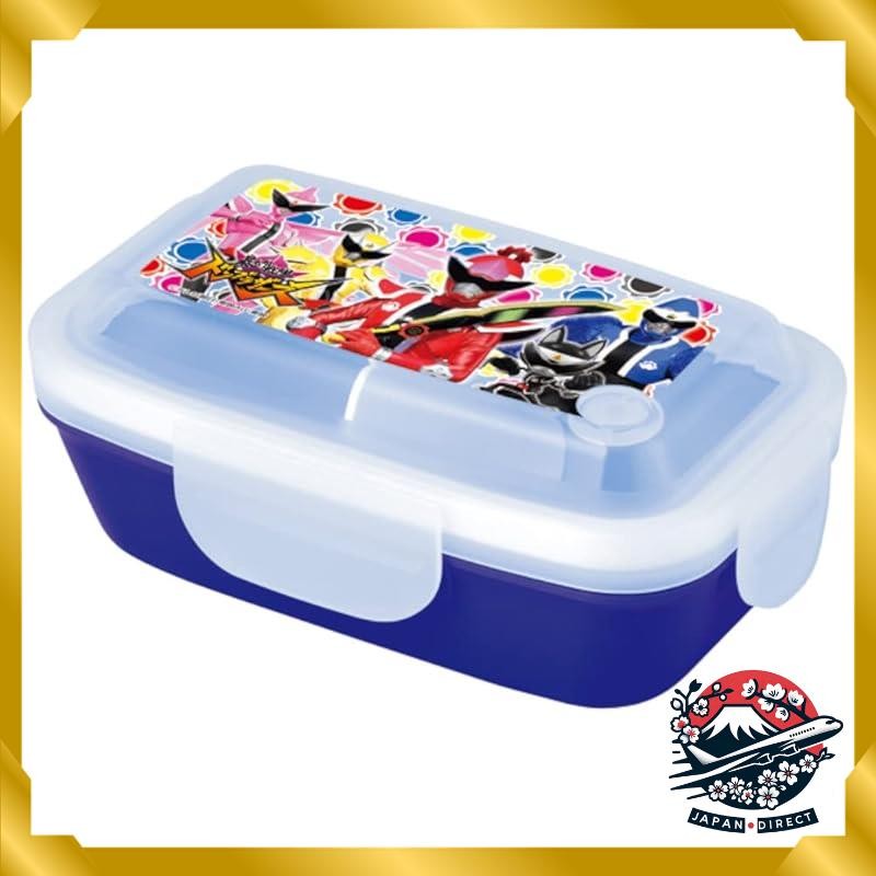 Komori Resin Bokutaro Sentai Don Brothers 4-point lock dome lunch box 350ml Red-Blue 678629
Komori R