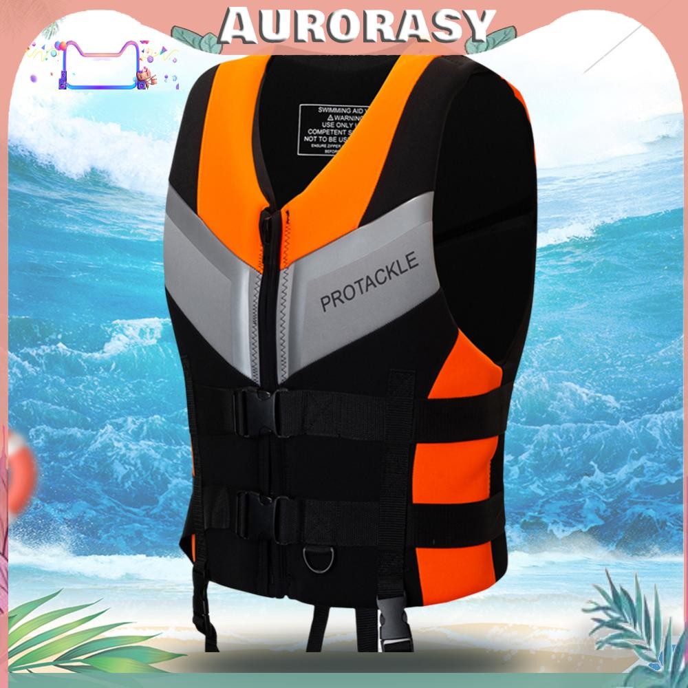 [AS] เสื้อแจ็คเก็ตสําหรับผู้ใหญ่ เสื้อกั๊ก Neoprene เสื้อกั๊กสกีกีฬาทางน้ํา เสื้อกั๊กนิรภัยพายเรือคายัค