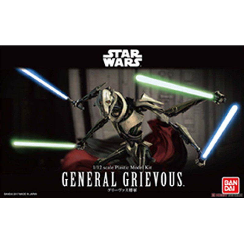 Bandai 1/12 STAR WARS STAR WARS โมเดลประกอบ Grievous Griffith ทั่วไป