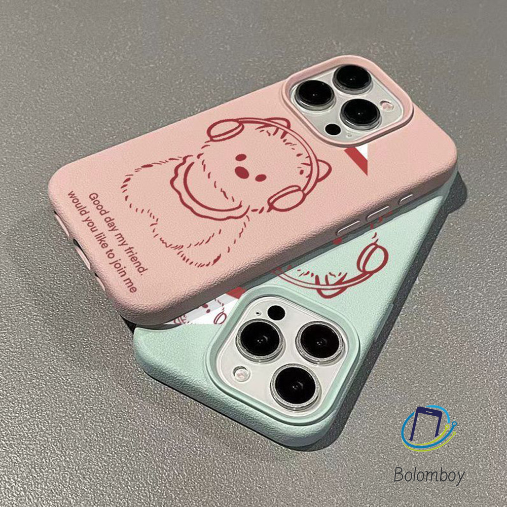 สำหรับ เคสไอโฟน11/13/15/12/14/16 Plus Pro Max XR/X/XS เคสโทรศัพท์มือถือคู่รัก นุ่มและกันกระแทก ทันสมัยและน่ารักลูกสุนัข