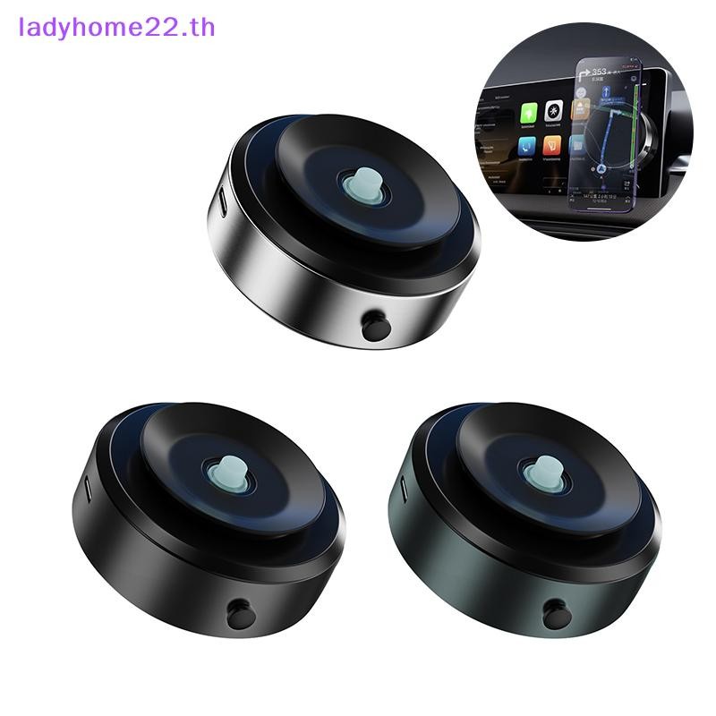 Dooulady ที่วางโทรศัพท์ในรถยนต์แบบแม่เหล็กที่วางโทรศัพท์มือถือสีดํา Technoy การดูดซับสูญญากาศสากลถ้วยดูดที่มั่นคงที่วางโทรศัพท์ TH