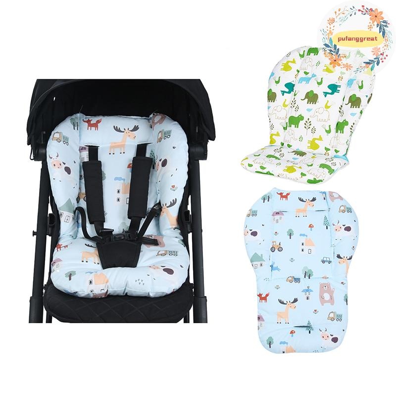 Pufanggreat เด็กทารก Highchair เบาะ Pad Mat Booster ที่นั่งเบาะ Pad Mat Feeding เก้าอี้เบาะ Pad รถเข็นเด็กเบาะผ้าฝ้าย TH