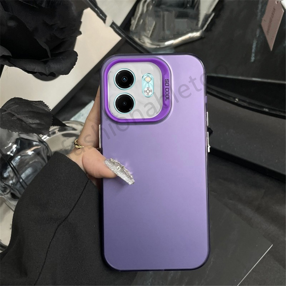 ปลอก Forinfinix Smart 9 8 7 pro 9pro 8pro 8HD 7HD Smart9pro Smart8pro Smart8plus Smart8HD Frosted Hard เคสโทรศัพท์แฟชั่น Minimalist เปลือกเลเซอร์กันกระแทกฝาหลัง