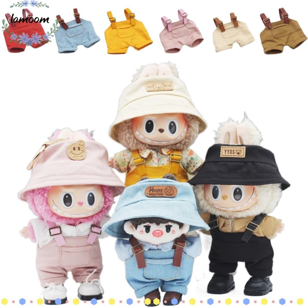 Lamoo Labubu Strap Pants, กางเกงตุ๊กตา DIY ทําด้วยมือ, แฟชั่น 17CM Labubu เปลี่ยนตุ๊กตาสวม Labubu