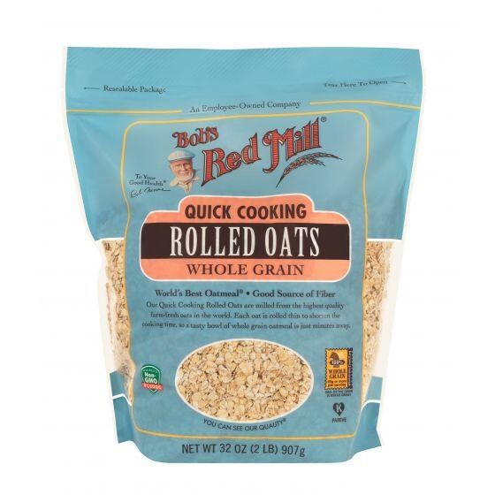 Bob's Red Mill Quick Cooking Rolled Oats 907g