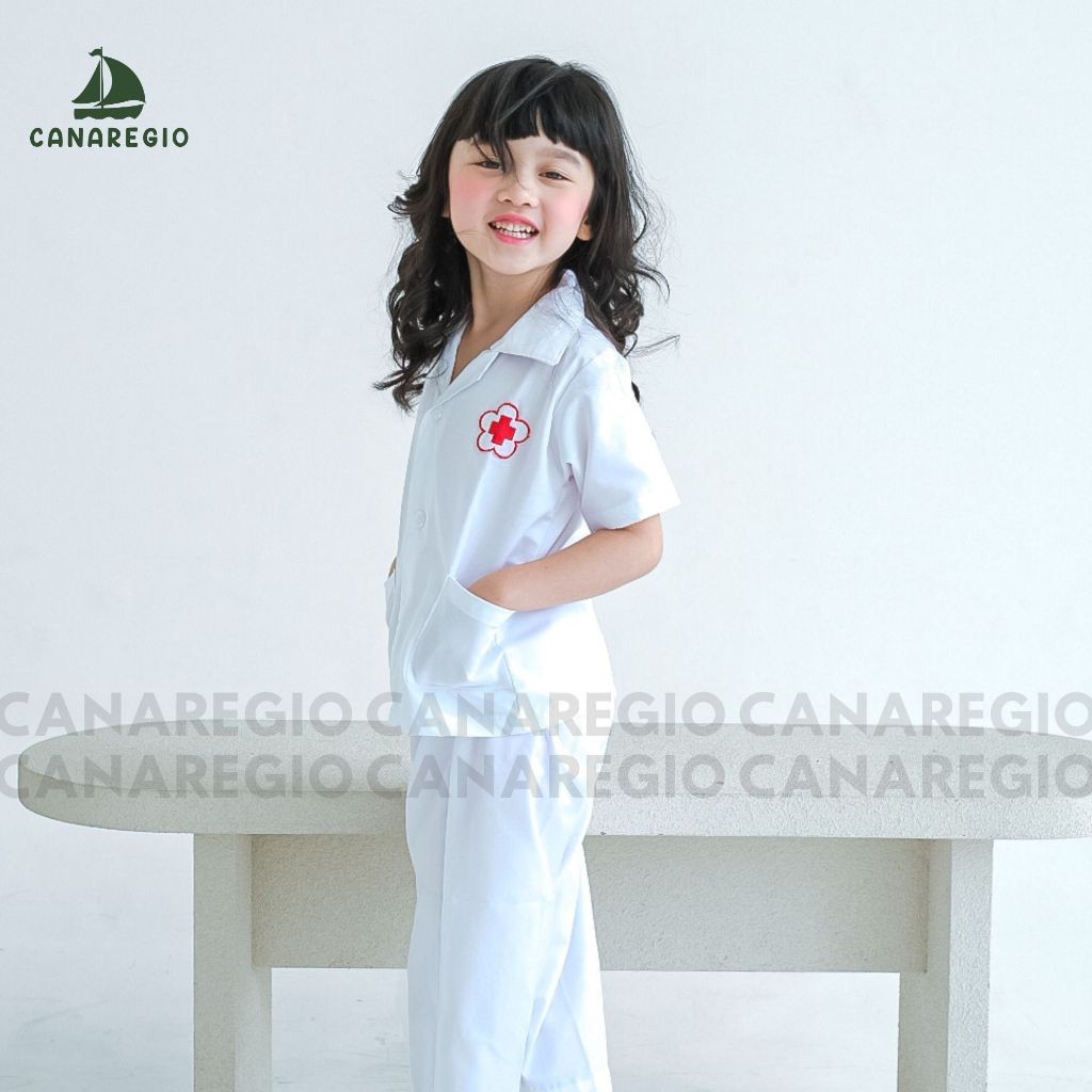 CHILDRENS DOCTOR PROFESSIONAL COSTUME NURSE CLOTHES