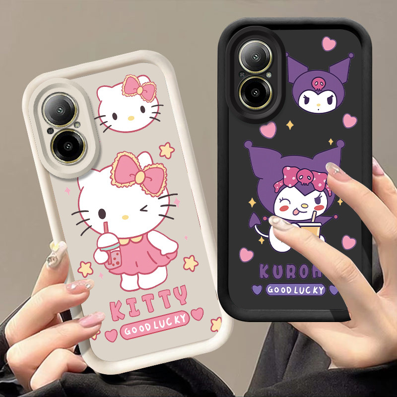 เคส realme c67 เคสโทรศัพท์ hello kitty&Kuromi สําหรับเคส bts