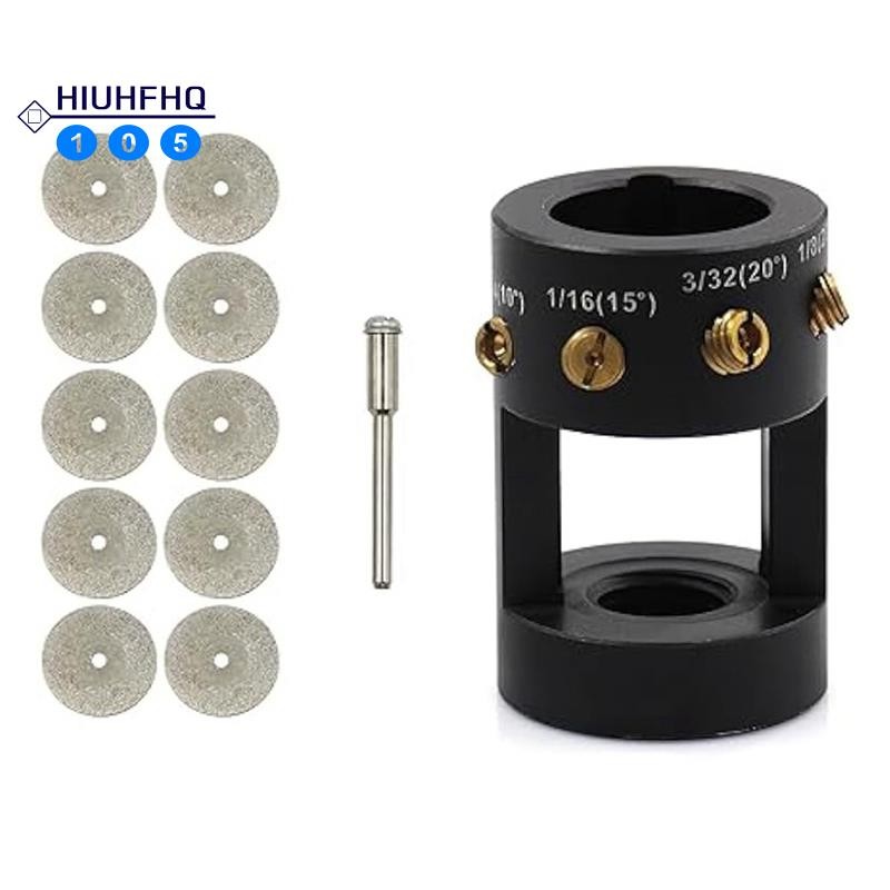 Hiuhfhq106TIG Sharpener เชื่อมทังสเตนเครื่องบดหัวชุดเครื่องมือทังสเตนอิเล็กโทรด Sharpener หัวเครื่อง