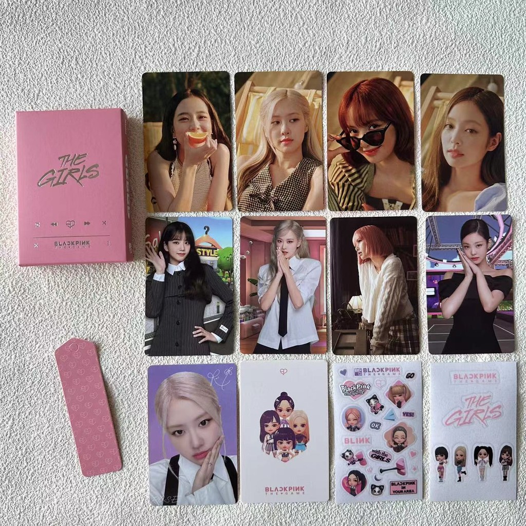 【Official card】blackpink JISOO、JENNIE、ROSÉ、LISA k4 7th anniversary Brand new card