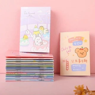 20เล่ม A7 สมุดโน๊ตจิ๋ว สมุดจิ๋ว มีเส้น 10.5x7 cm สมุดจดบันทึก สมุดพกพา สมุดโน๊ต ของแจก A7 notebook