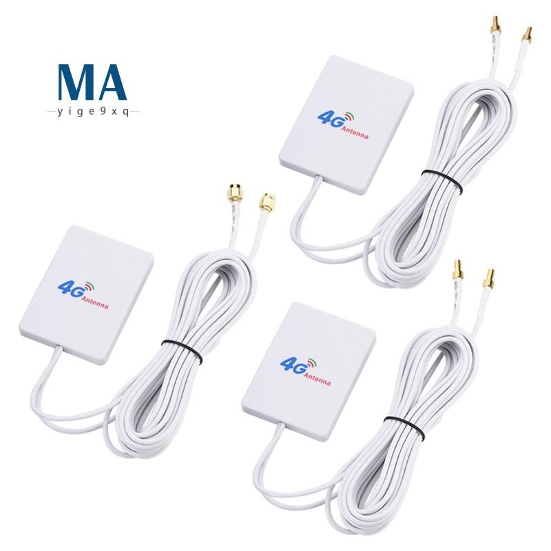 Mayige9xq4G/3G Wifi เสาอากาศ 28dBi LTE เสาอากาศเครื่องขยายสัญญาณ 4G/3G Mobile Router WiFi เสาอากาศเค