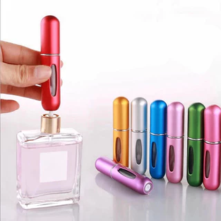 พร้อมส่งในไทยถูกสุดๆ ขวดเเบ่งน้ำหอมพกพา 5ml ปั้มเติมก้นขวด พกพาสะดวก รีฟิวง่ายสำหรับเดินทาง ใส่น้ำหอม เครื่องสำอางค์เหลว