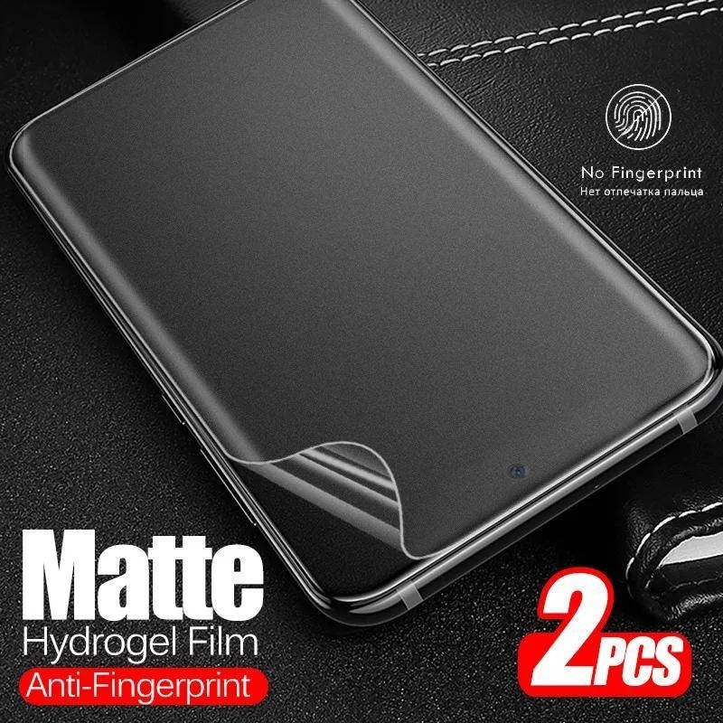 IQOO12 iQOO10 iQOO9 iQOO8 1-3 ชิ้น 600D Matte Frosted Soft Hydrogel ฟิล์มสําหรับ iQOO 12 11 10 9 8 5