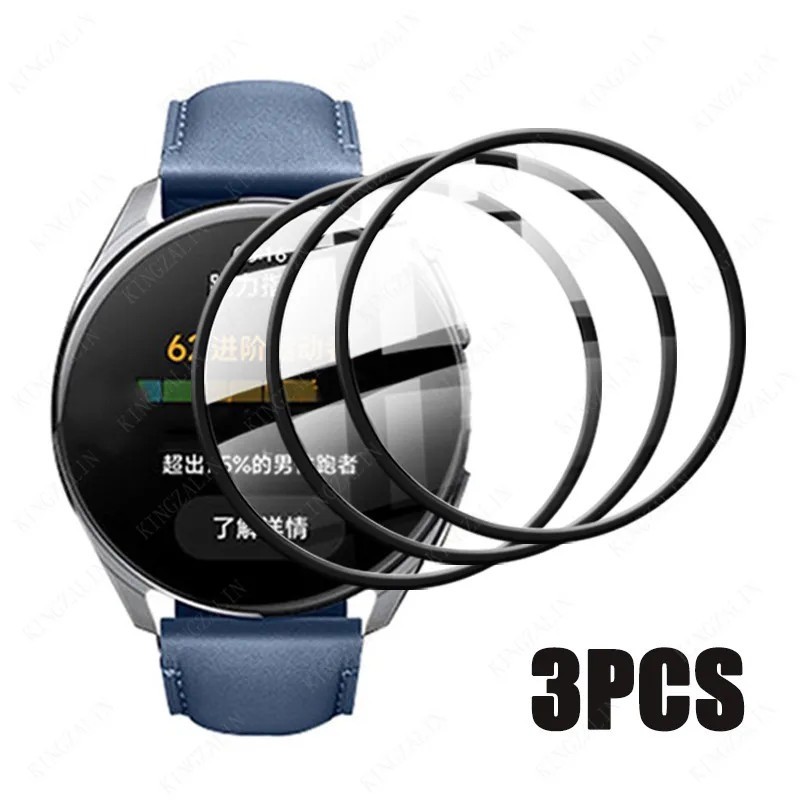 600d HD Black Edge ฟิล์มกระจกนิรภัยสําหรับ Xiaomi Poco นาฬิกาสี S1 S2 S3 S4 Lite Active กีฬา 2 Pro ระเบิดนาฬิกาป้องกันหน้าจอ