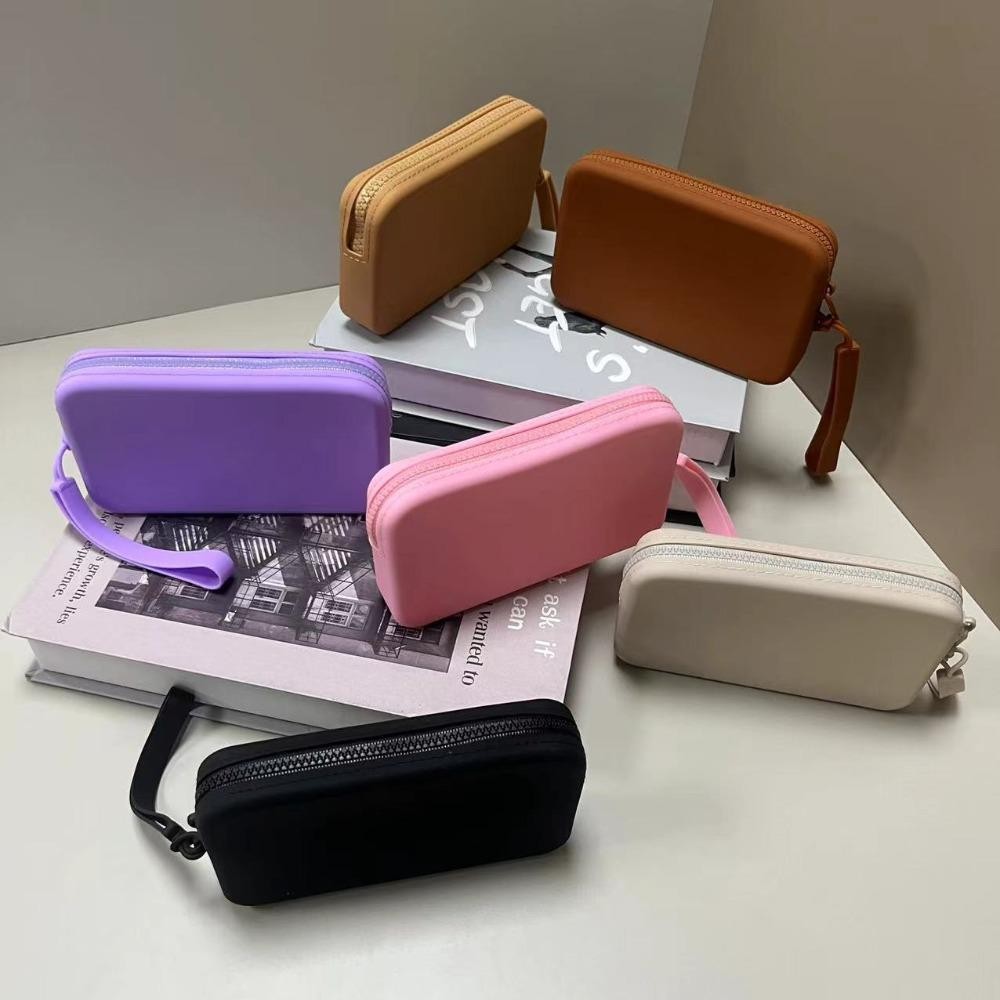 AURO Storage Bag ทรงคู่ ทำจากซิลิโคน กระเป๋าเงินและขั้วเหรียญสำหรับผู้ชาย ทนน้ำและประหยัดพื้นที่ ราคา ถูกที่สุด ดีลบีเคเค แกลเลอรีภาพที่ 8