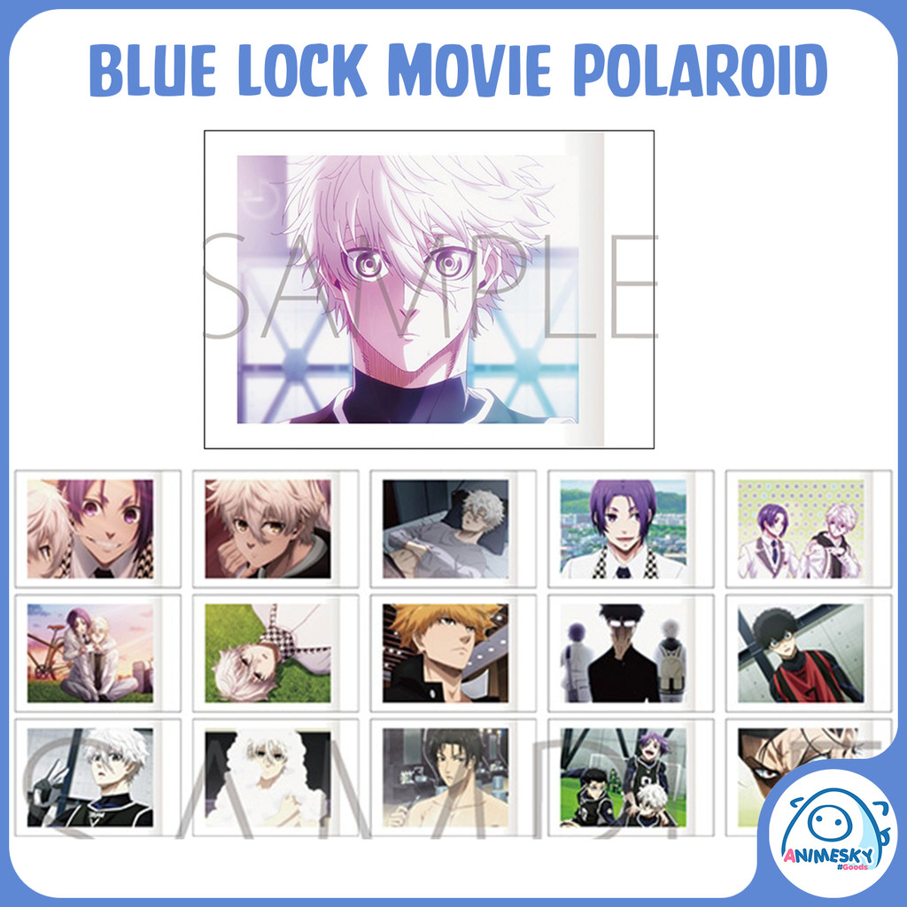 Genuine Blue Lock vol movie pola diginity card Pack - การ์ดโพลารอยด์ Blue Lock