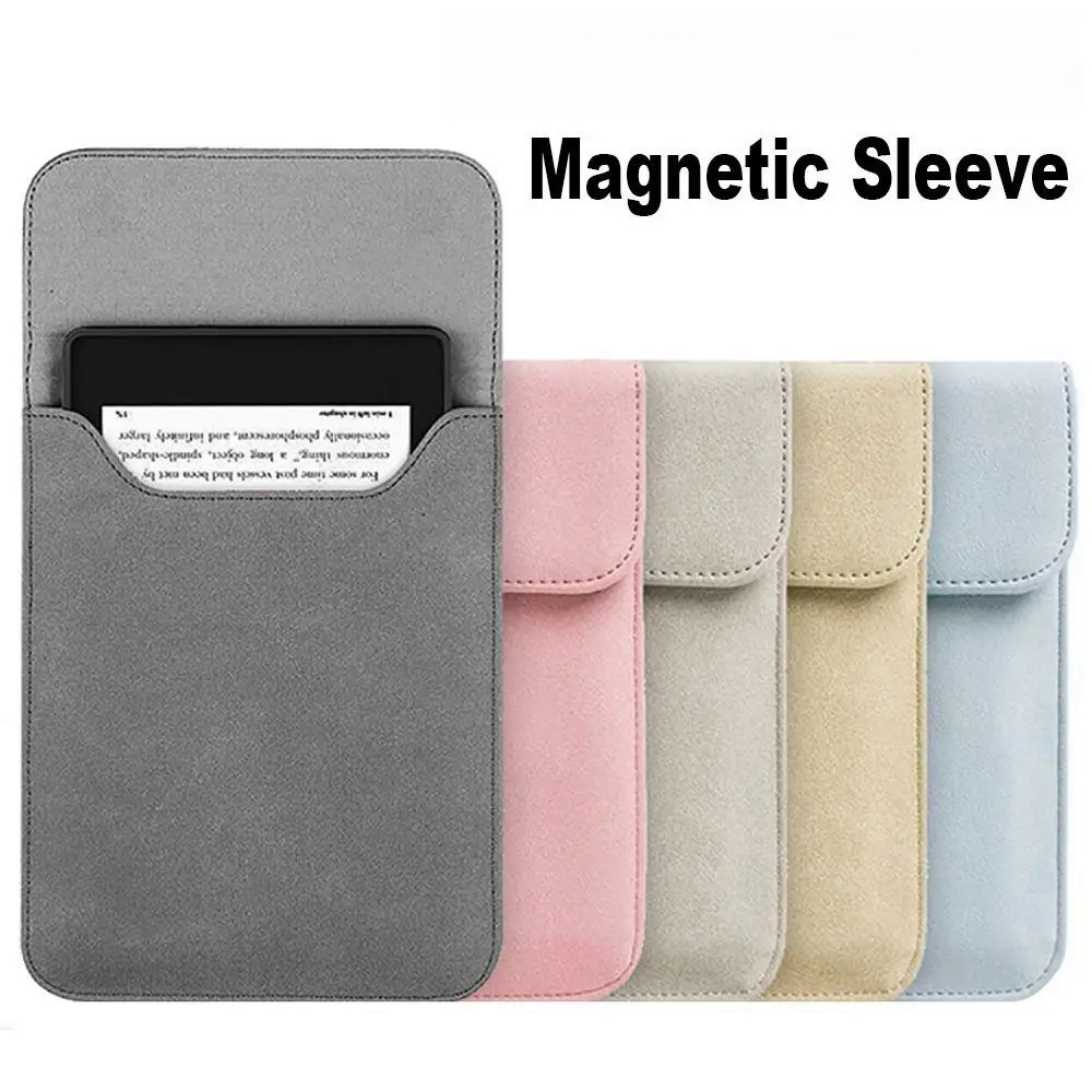 6นิ้ว Slim แขนกระเป๋าแม่เหล็กสำหรับ funda ONYX BOOX Poke 6 6s 5 5S กันกระแทกสำหรับ BOOX Go 6 "2024