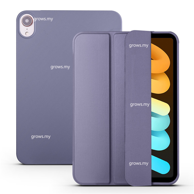 เคสสําหรับ iPad Mini 2024 กรณี Mini A17 Pro mini7 8.3 "ขาตั้งพับสมาร์ท Folio สําหรับ iPad 6 6th Generation 2021 PU หนัง