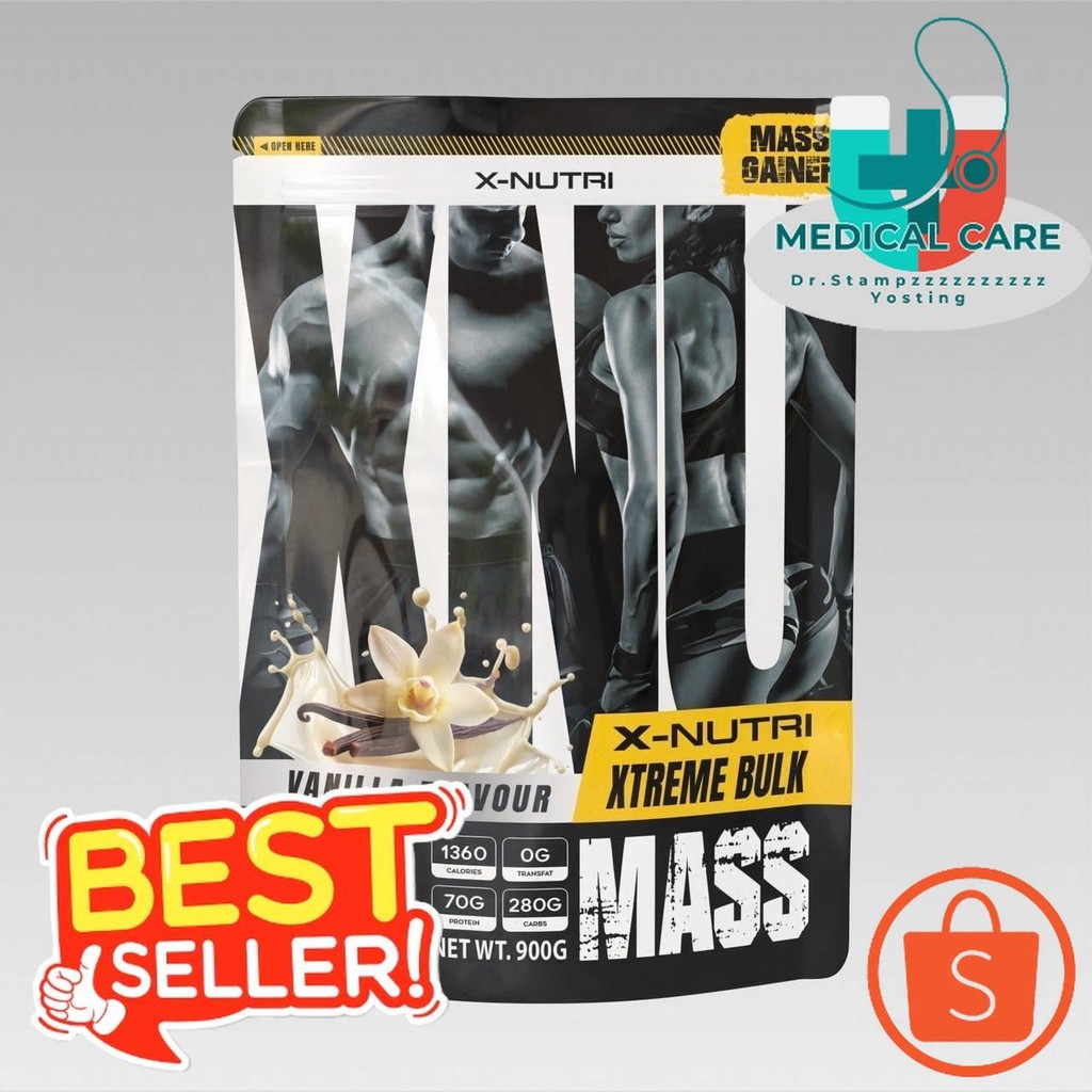 Dr.Stampz_XNU M Soy Protein Gainer 900g แมส ซอย โปรตีน 900กรัม_Dr.Stampz