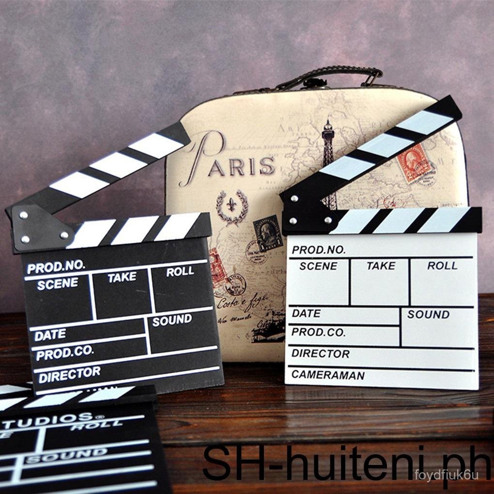 Director Video Scene Clapper Board Director Film Clapboard TV Movie Clip Film Action Slate Clap Hand