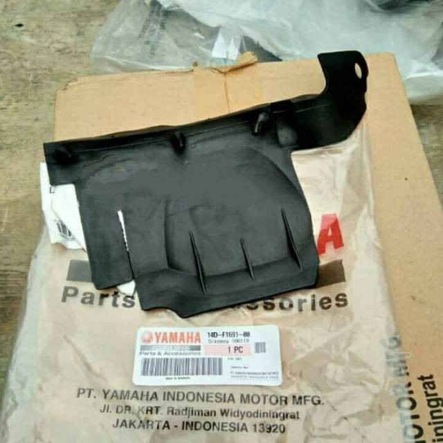 ฝาครอบยางกล่องกรอง BOTTOM MIO SOUL OLD FINO CARBON ORIGINAL YGP 14D-F1691-00 FM1 MXS