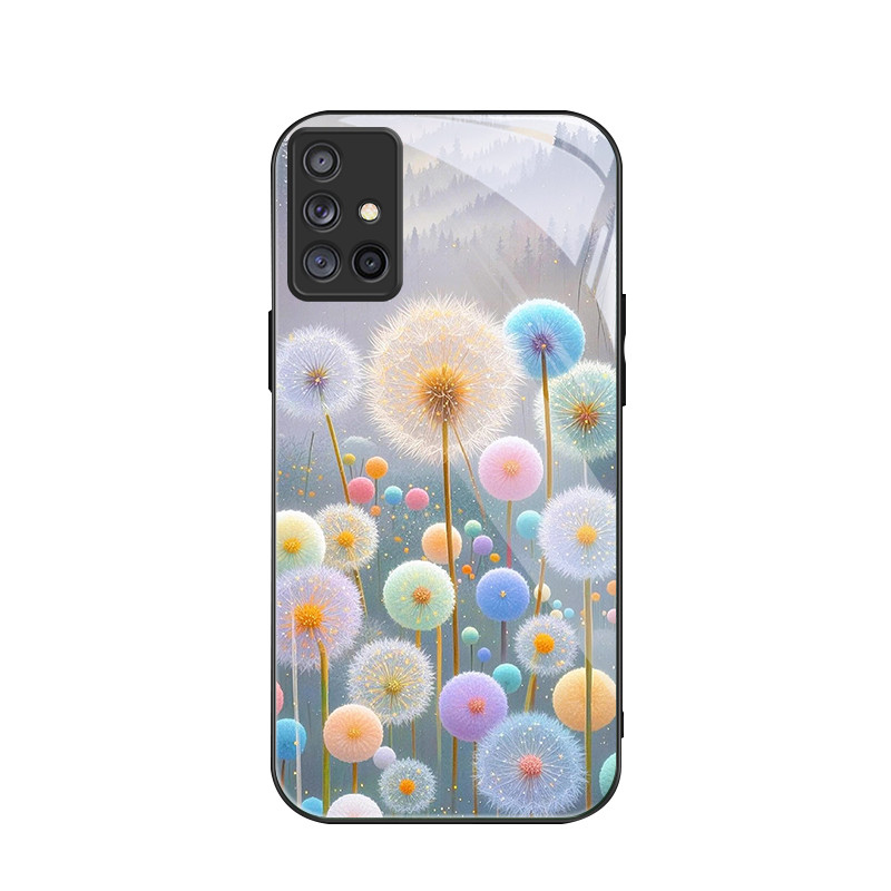 สําหรับ Samsung Galaxy A71 5G ,dandelion, บุคลิกภาพอินเทรนด์, เคสป้องกันโทรศัพท์ป้องกันการตก