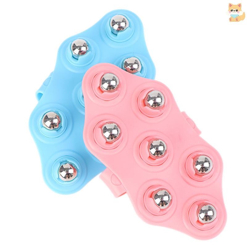 [VI] Roller Body Massage Muscle Pain Relief Massage Neck Back Massage Brush TH